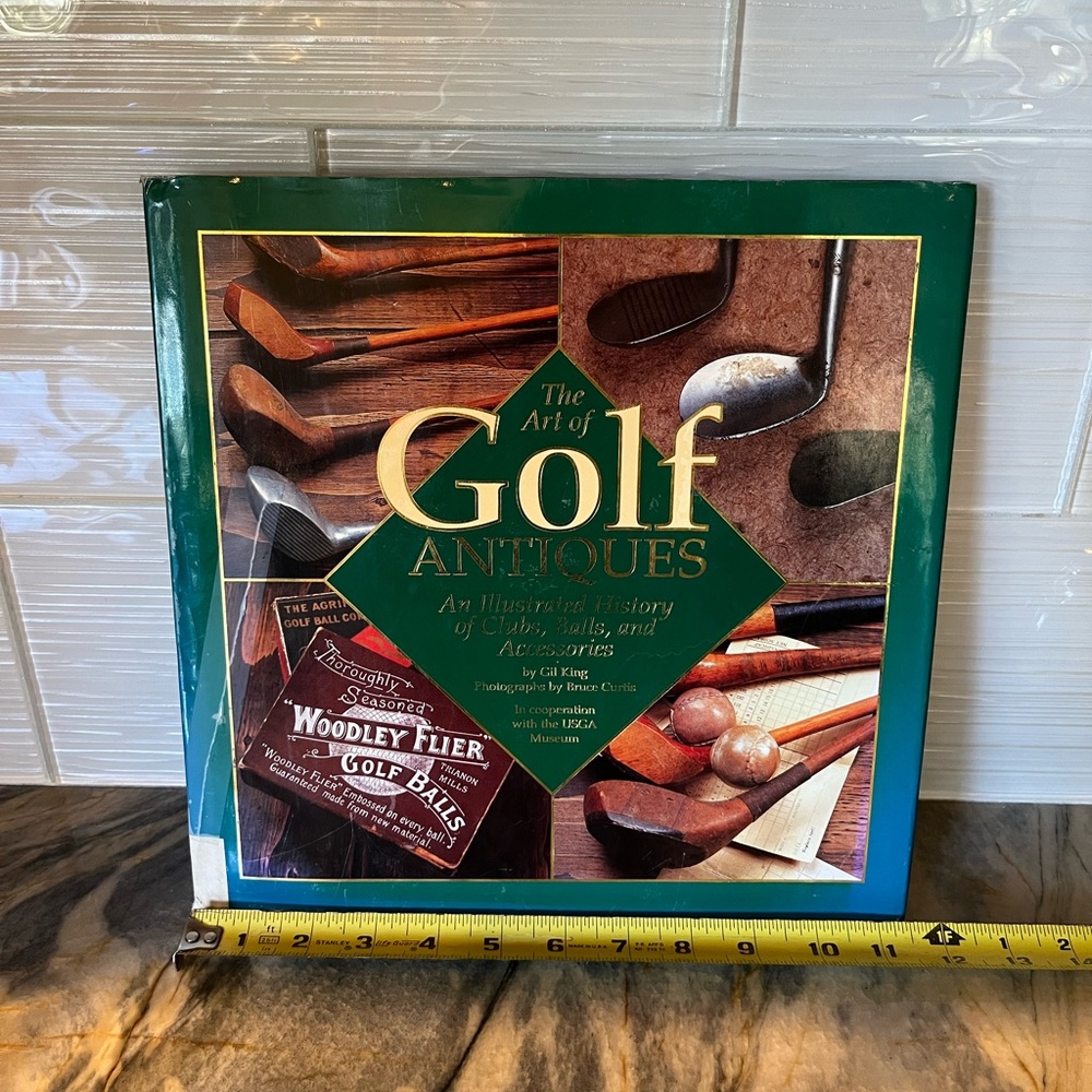 The art of golf antiques book